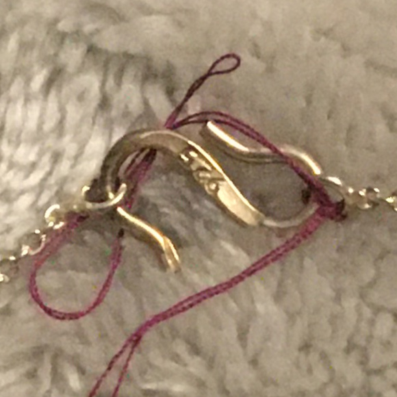 Sterling Silver Garnet Necklace~REDUCED~ - Picture 4 of 4